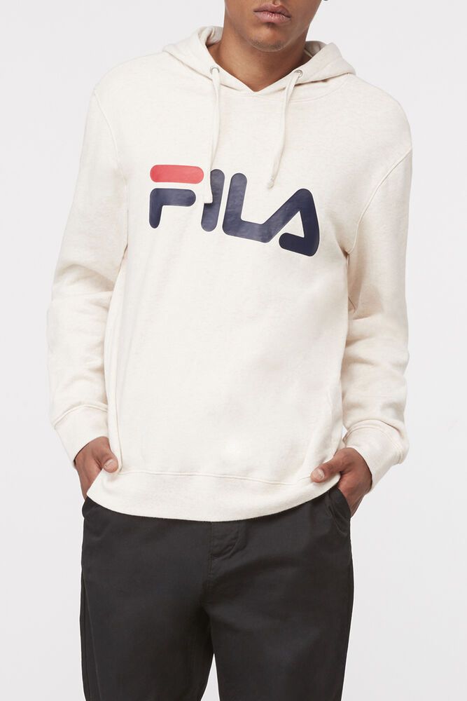 Fila Queens Hoody White Hoodie Mens - NZ 62513-JLFO